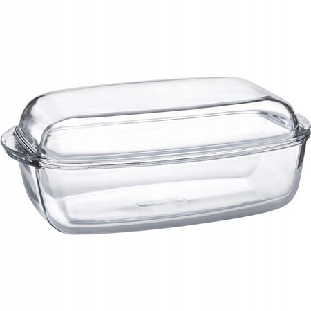 Ambition naczynie żaroodporne Excellent prostokątne do zapiekania mięsa zapiekanek do piekarnika 4,6 l