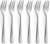 AMEFA HELMA 300 sztućce nierdzewne zestaw dla 60 OSÓB z widelczykami gastronomiczne do restauracji baru komplet z wzorem fali ze stali 18/10