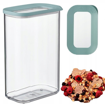 MODULA POJEMNIK WYSOKI MAKARON CUKIER MĄKĘ NO BPA FREE 2 L KUCHENNY ŻYWNOŚĆ