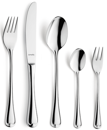 Amefa sztućce 7204 Elegance widelczyk do ciasta 1 sztuka