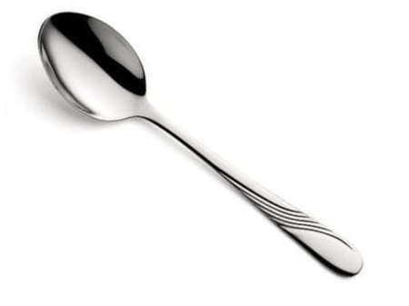 Sztućce Amefa Felicia 1 łyżka stołowa obiadowa nierdzewna z wzorem fala klasyczna do gastronomii bez niklu 18/0 