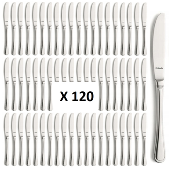 Sztućce AMEFA Barcelona 120 nóż obiadowy stołowy komplet dla 120 OSÓB gastronomiczne do restauracji pizzerii hotelu