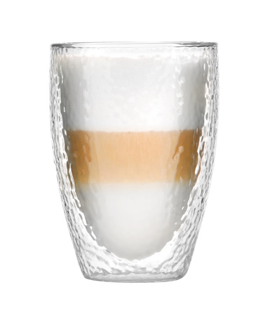 VIALLI  DESIGN 2 szklanki ALESSIA termiczne kawy latte herbaty soków napojów 350 ml