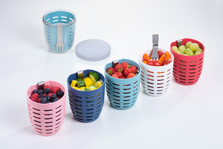 Fruit & Veggie Pot Ellipse Nordic Blue 107655013800