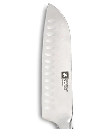 Amefa Richardson Shieffield nóż kuty  KYU SANTOKU szefa kuchni japoński styl 12,5 cm