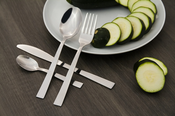 AMEFA PADOVA 200 sztućce nierdzewne zestaw dla 50 OSÓB obiadowe proste bez niklu komplet do gastronomii  restauracji baru