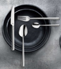 AMEFA sztućce Metropole zestaw 500 nierdzewne komplet dla 100 osób z widelczykami do gastronomii restauracji baru nowoczesne ze stali 18/10
