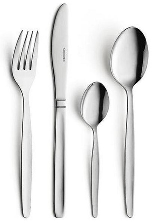 Sztućce AMEFA SCANDINAVE zestaw 60 widelczyki do ciasta tortu deserów dla 60 OSÓB tanie gastronomiczne do restauracji kawiarni 18/0