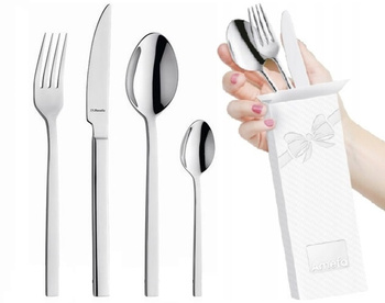 Amefa Cube 8020 sztućce na 12 osób, 48 sztuk