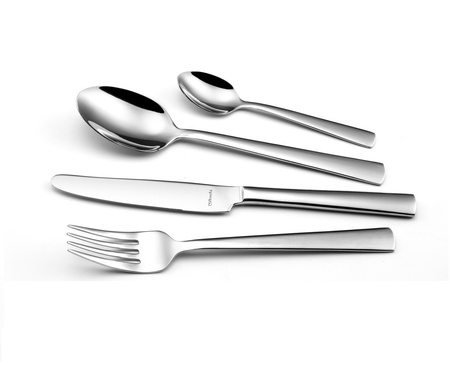 AMEFA MODERNO 4 sztućce nierdzewne zestaw na 1 OSOBĘ nowoczesne bez wzoru do domu restauracji gastronomii stal 18/10