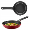 Ambition patelnia Noel 30 cm duża czerwona tradycyjna z powłoką nieprzywierającą non stick na gaz indukcję
