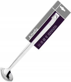 AMEFA MARTIN 1 długi CZERPAK 28 cm łyżka nabierka do sosu sztućce ze stali nierdzewnej 18/10 bez wzor