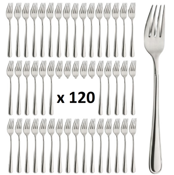 Sztućce AMEFA Barcelona 120 widelec obiadowy stołowy komplet dla 120 OSÓB gastronomiczne do restauracji pizzerii hotelu