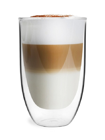 VIALLI DESIGN AMO 6 szklanek termicznych 350ml z łyżeczkami Austin