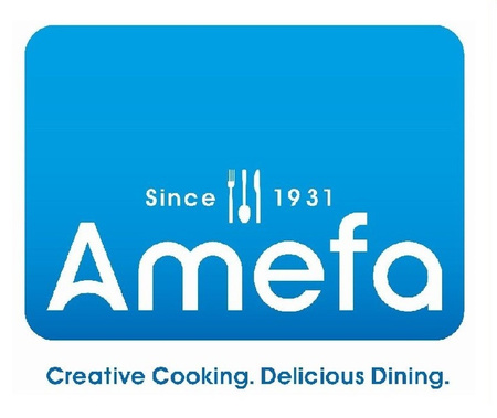 Amefa sztućce Astoria zestaw 48 obiadowe komplet dla 12 OSÓB z wzorem nierdzewne eleganckie klasyczne bez niklu 18/0