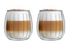 VIALLI DESIGN TULIP 2 szklanki kubki termiczne z podwójnymi ściankamido kawy herbaty piwa  250 ml 