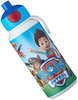 MEPAL butelka bidon dla dziecka do szkoły na rower z ustnikiem na wodę napoje soki Paw Patrol Psi Patrol 400 ml bez BPA 