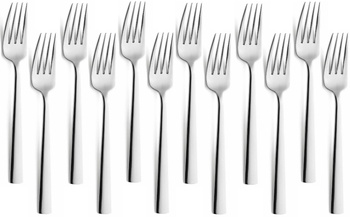 AMEFA 12 x SZTUĆCE WIDELEC STOŁOWY 1933 BLISS PROSTE OBIADOWE NOWOCZESNE