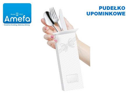 Amefa sztućce Country Vintage zestaw 24 sztuki dla 6 osób czarne retro bez niklu 18/0 w wioejskim stylu