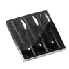 Komplet 6 łyżeczek do herbaty Piano black w pudełku 29590