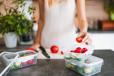 VIALLI KOMPLET 3 x POJEMNIK LUNCHBOX ŚNIADANIÓWKA PUDEŁKO JEDZENIE ŻYWNOŚĆ