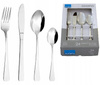 Sztućce Amefa Livorno zwestaw 24 sztuki komplet dla 6 osób tanie nierdzewne bez niklu 18/0 