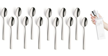 Amefa 12 x  zestaw sztućców 1316 Martin komplet łyżeczki do herbaty na 12 osób