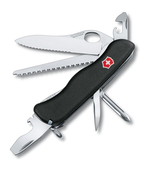 Victorinox scyzoryk Trailmaster czarny nóż składany blokowane ostrze 0.8463.MW3