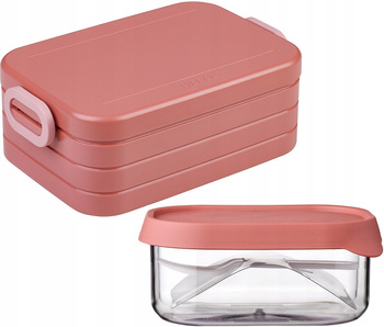 MEPAL LUNCH BOX ŚNIADANIÓWKA KANAPNIK + POJEMNIK OWOCE BEZ BPA MIDI 900 ML