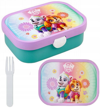 MEPAL lunchbox śniadaniówka dla dziecka dziewczynki pojemnik bento kanapki owoce warzywa Psi Patrol Girls Paw Patrol 750 ml bez BPA