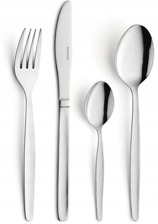 Sztućce Amefa Scandinave zestaw 480 sztuk komplet dla 120 osób tanie nierdzewne obiadowe do gastronomii barowe gastronomiczne