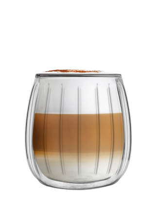 VIALLI DESIGN TULIP 2 szklanki kubki termiczne z podwójnymi ściankamido kawy herbaty piwa  250 ml 