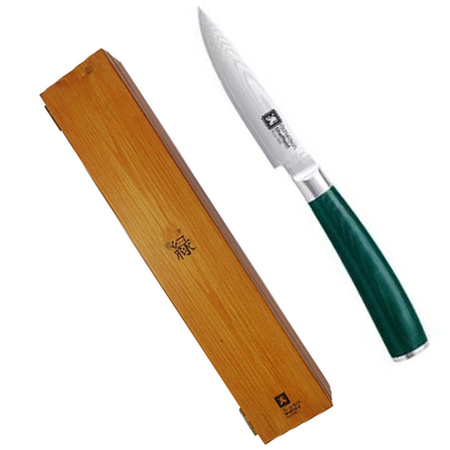 Amefa Richardson nóż ze stali damasceńskiej 8,5 cm bierak do warzyw owoców jarzyn  Midori do obierania i krojenia