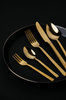 Widelec obiadowy Piano gold  29071