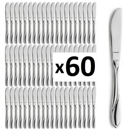 AMEFA sztućce Whisper zestaw 60 NOŻE OBIADOWE tanie gastronomiczne dla 60 OSÓB do baru restauracji stołówki stal 18/0 