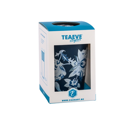 Kubek z zaparzaczem TeaEve 350ml Luna niebieski 80049-B