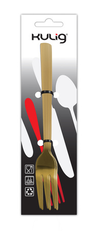 Widelczyk do ciasta Piano gold 3 sztuki zawieszka 29446