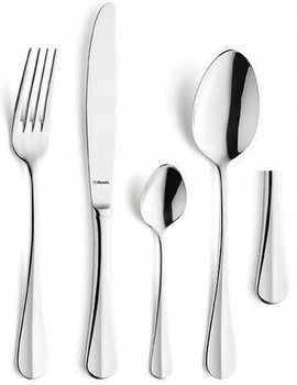 Sztuće Amefa Baguette zestaw 240 nierdzewne komplet dla 60 OSÓB eleganckie do gastronomii restauracji klasyczne ze stali 18/10