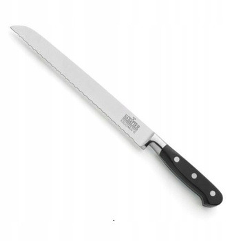 Amefa Richardson Sheffield V-SABATIER nóż do chleba stalowy z ząbkami ze stali kutej 22,5 CM