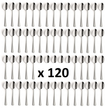 Sztućce AMEFA Bologna 120 łyżeczka do herbaty komplet dla 120 OSÓB gastronomiczne do restauracji kawiarni hotelu bez niklu 18/0