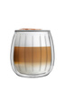 VIALLI DESIGN TULIP 2 szklanki kubki termiczne z podwójnymi ściankamido kawy herbaty piwa  250 ml 