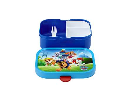MEPAL 2 zestaw śniadaniówka lunchbox dla dziecka pojemnik bento na kanapki owoce warzywa bidon napoje soki  Paw Patrol Pups Psi Patrol bez BPA 