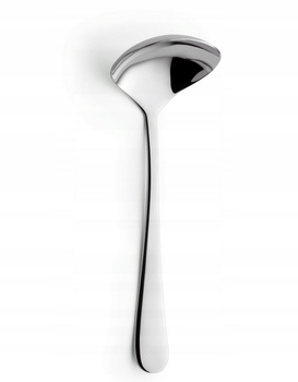 Amefa sztućce Austin 1 łyżka wazowa nabierka chochla do zupy nierdzewna klasyczna gładka bez wzoru bez niklu 18/0
