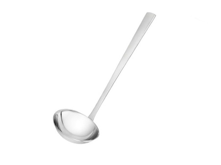 Ambition sztućce Prato łyżka wazowa chochla do zupy wazówka nabierka nierdzewna gładka bez wzoru nowoczesna