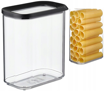 MODULA POJEMNIK ŻYWNOŚĆ MUSLI RYŻ SŁODYCZE MAKARON MAKĘ KASZĘ BEZ BPA 1,5 L