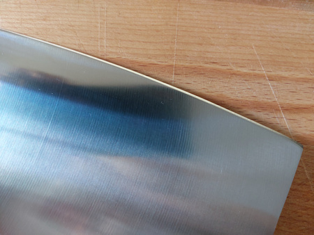 Amefa Richardson Sheffield duży ciężki nóż tasak kuchenny  ok. 0,5 kg  ostry do mięsa kości warzyw V Sabatier 30 cm 55HRC