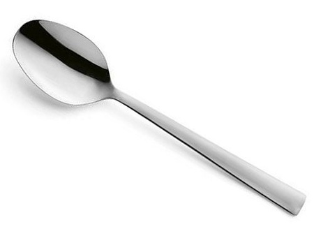 Amefa tanie sztućce Padova 1 szt. łyżka obiadowa stołowa 19,3 cm gładka bez wzoru  bez niklu 18/0