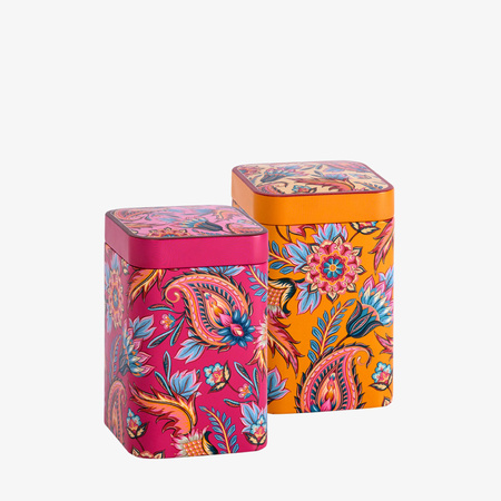Puszka na herbatę 100g Fireflower orange