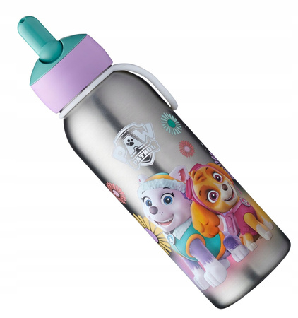 MEPAL butelka termiczna dla dziecka dziewczynki bidon stalowy z ustnikiem Paw Patrol Girls Psi Patrol Everest 350 ml
