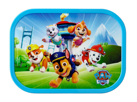 MEPAL 2 zestaw śniadaniówka lunchbox dla dziecka pojemnik bento na kanapki owoce warzywa bidon napoje soki  Paw Patrol Pups Psi Patrol bez BPA 